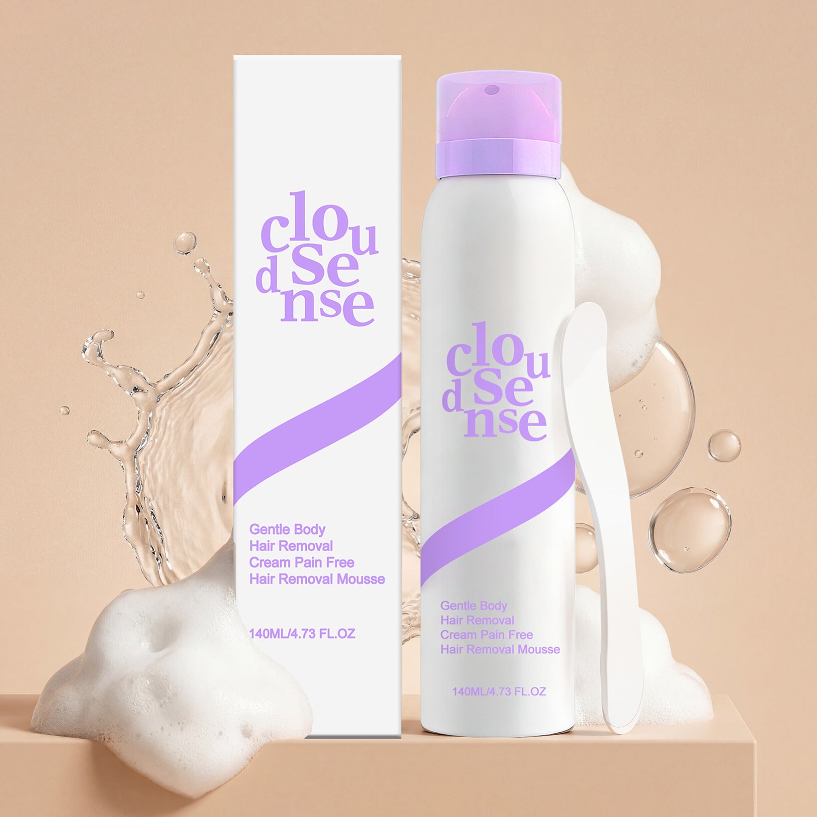 Gentle Hair Removal Mousse for Body